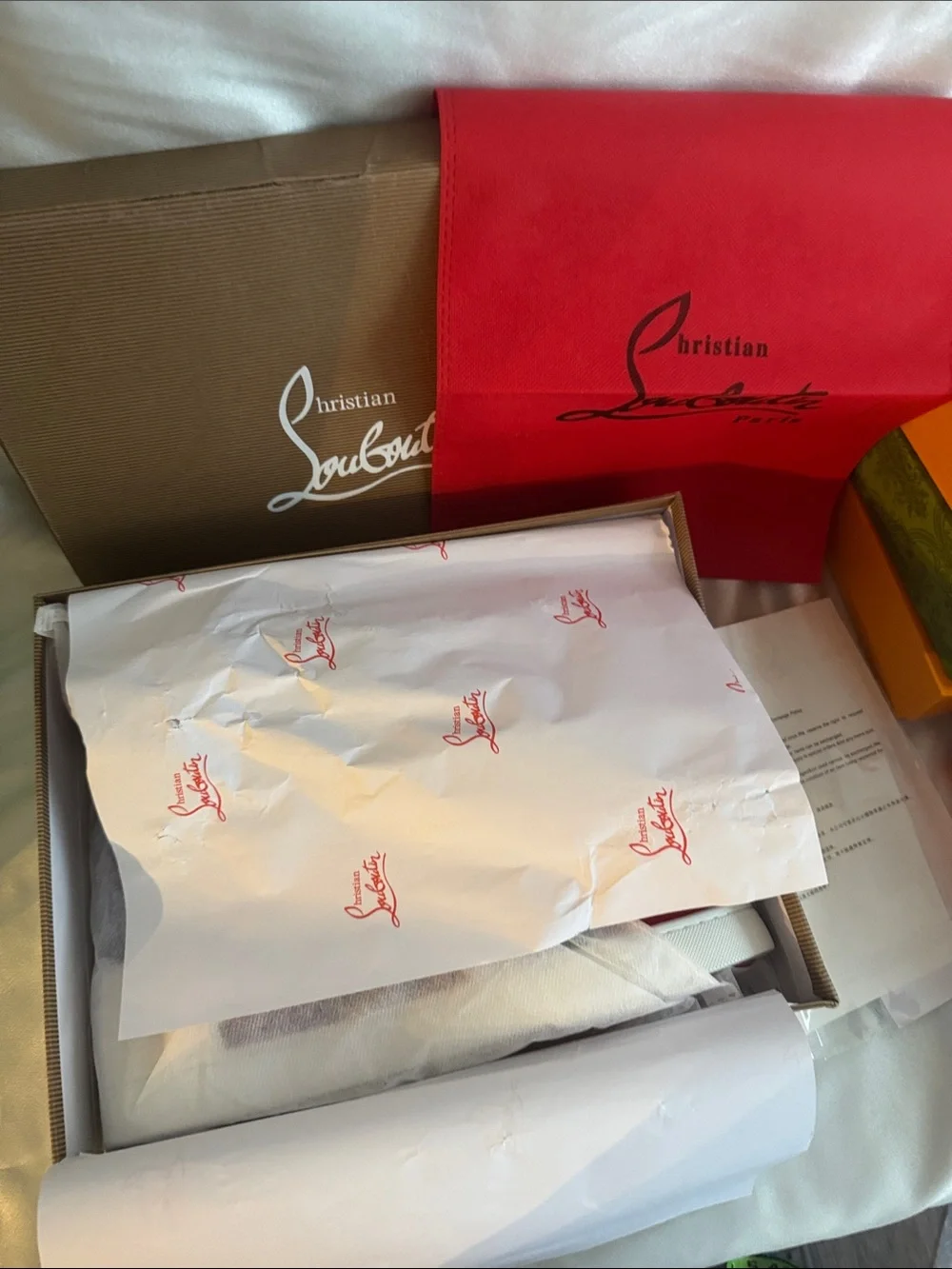 New! Christian Louboutin Louis Pik Pik Orlato high-top sneakers/ “Red Bottoms”
